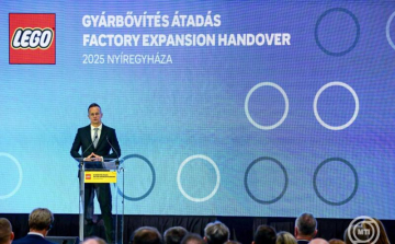 Szijjártó Péter: a világ második legnagyobb LEGO-gyára jött létre Nyíregyházán