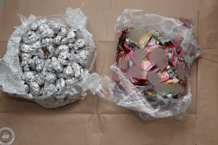 Marihuánát rejtett az egzotikus édesség