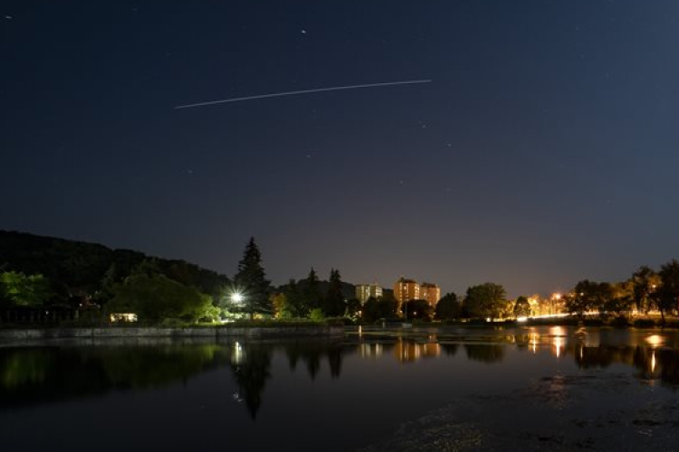 Így húzott át a Nemzetközi Űrállomás Magyarország felett