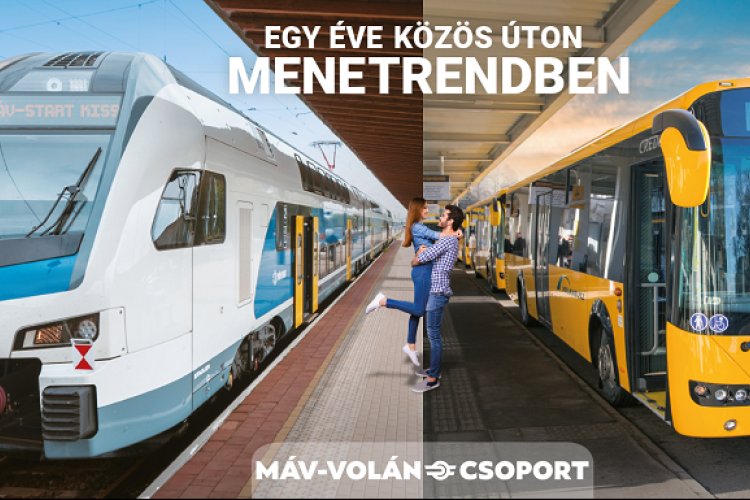 Havi 53 ezer forinttal nő a MÁV-Volán-csoportnál dolgozók bére